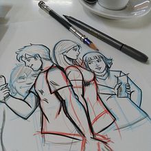 * Tráiler del cómic "Propósitos" by Miguel Redondo. BSO Jesús Dorantes.. Comic, and Artistic Drawing project by Miguel Redondo Valderrama - 01.05.2019