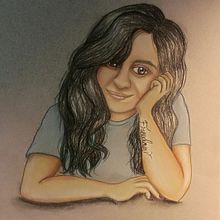 cristina. Portrait Drawing project by Karen Tatiana Gonzalez Galindo - 01.05.2019