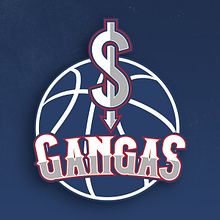 Logo Gangas - ropa deportiva. Un proyecto de Br e ing e Identidad de Ricard Colom Romero - 01.10.2018