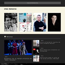 Centro Dramático Nacional - Ministerio de Cultura. Un proyecto de Desarrollo Web y Diseño Web de One Byte Online - 07.01.2019