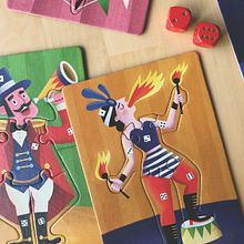 Jumbolino. Game Design, Traditional illustration, and Digital Illustration project by Laura Fernández Arquisola - 01.08.2019