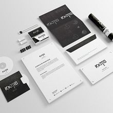 IMAGEN CORPORATIVA - RATTIO/ESTUDIO. Un proyecto de Br, ing e Identidad y Diseño de logotipos de Brayan Torres - 08.01.2019