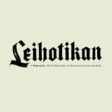 Leihotikan, Poster 2018. Drawing project by Jabier Rodriguez - 01.10.2018