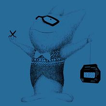 Kidz in Wonderlab. Animalarium for a children workshop. The Rabbit.Nuevo proyecto. Projekt z dziedziny  R, sunek, Trad, c, jna ilustracja, Ilustracja c i frowa użytkownika Buroaug - 09.01.2019
