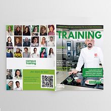 Revista TRAINING. Un projet de Conception éditoriale, Design graphique, Illustration traditionnelle, Direction artistique, Br et ing et identité de Ferran Sirvent Diestre - 09.01.2019