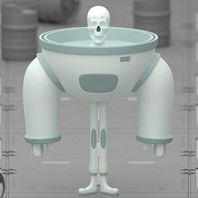 Dead Spaceman. Animation, 3D Animation, and Character Animation project by Diego Velázquez - 01.09.2019