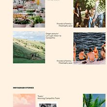CAMPOFRÍO Social Media Strategy Proposal. Art Direction, Graphic Design, and Social Media project by Cristina Burméster Díaz - 06.10.2018