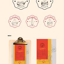 Picaboca Branding & Web. Br, ing, Identit, Web Development, Art Direction, and Web Design project by Cristina Burméster Díaz - 10.01.2018