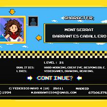 Diseño Tarjeta Visita. Graphic Design project by Montserrat Barrantes - 09.10.2015