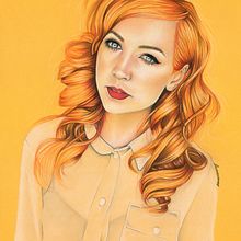 KELLY THOMPSON. Fine Arts, Concept Art, Creativit, Drawing, Pencil Drawing, Artistic Drawing, Portrait Drawing, Realistic Drawing, Design, Graphic Design, Photograph, Traditional illustration, and Painting project by Laura Romero Illustration - 01.10.2019