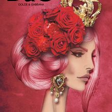 Dolce&Gabbana . Drawing, Pencil Drawing, Artistic Drawing, Design, Fashion Design, Traditional illustration, and Digital Illustration project by elisabet navarro martínez - 11.10.2015