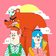 MÁS COSAS 2D Ein Projekt aus dem Bereich Kunstleitung, Design von Figuren und Traditionelle Illustration von Aarón Martínez - 11.01.2019