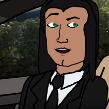 Animación escena de Pulp Fiction: I Shot Marvin in the Face . Animație de Olga Camacho Sánchez - 06.24.2015