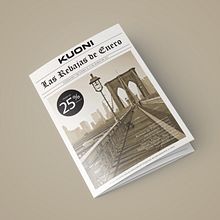 Tríptico Las Rebajas de Enero - Viajes Kuoni . % Lydia Calero tarafından hazırlanan Editör, al Tasarım, Ve Grafik Tasarım projesi - 01.01.2015