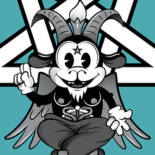 Hell yeah! Ein Projekt aus dem Bereich Design von Figuren, Traditionelle Illustration und Vektorillustration von Barhlo - 11.01.2019