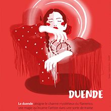 Flamenco Dakar . % Virginia Brun tarafından hazırlanan Geleneksel illüstras, Ve on projesi - 01.12.2019