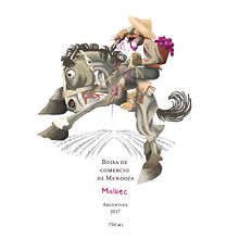 Wine. Projekt z dziedziny  R, sunek, Projektowanie graficzne i Projektowanie opakowań użytkownika Luciana Gutierrez - 12.01.2019