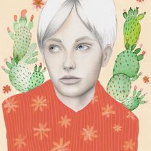 Mi Proyecto del curso: Retrato con lápiz, técnicas de color y Photoshop . % Eryka Ilarreta tarafından hazırlanan Geleneksel illüstras, Ve on projesi - 01.13.2019