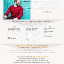 Arguméntame. Web Design project by Jose Luis Torres Arevalo - 01.13.2019