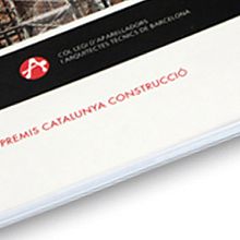 Premis Catalunya Construcció. Un progetto di Architettura, Design editoriale e Graphic design di Maria Castany - 13.01.2019