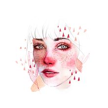 Mi Proyecto del curso: Retrato ilustrado en acuarela. Un proyecto de Ilustración tradicional, Ilustración digital y Pintura a la acuarela de Sol Martire - 13.01.2019