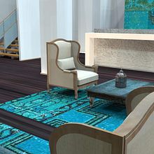Recepción Hotel Marrakech. Un progetto di Architettura d'interni, Design, Interior design, Lighting design e Design e creazione di mobili di Irene Izaguerri López - 14.01.2019