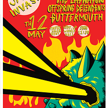 Mi Proyecto del curso: Carteles de rock ilustrados . % Arturo González Gómez tarafından hazırlanan Grafik Tasarım projesi - 01.15.2019