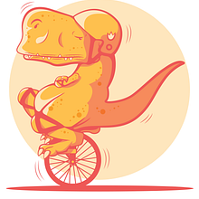 Monociclo Rex Ein Projekt aus dem Bereich Kreativität, Design von Figuren, Traditionelle Illustration und Vektorillustration von Barhlo - 21.03.2017