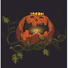 Pumpking Ein Projekt aus dem Bereich Kreativität, Design von Figuren, Traditionelle Illustration und Vektorillustration von Barhlo - 11.10.2016