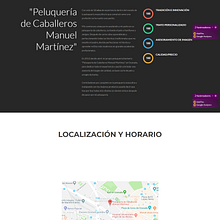 Mi Proyecto del curso: peluqueriacaballerosmanuelmartinez.com. 3D Animation project by marcos narv - 02.14.2019