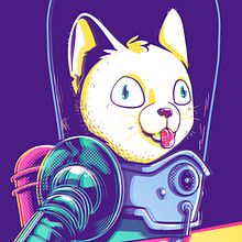 Cats Attacks. Character Design, Traditional illustration, and Screen Printing project by Irene Mateos - 01.14.2019