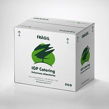 Cajas IGP. Un progetto di Design, Design di loghi, Product design, Graphic design, Fotografia di prodotti, Packaging e Ritocco fotografico di Antonio Torrecillas González - 15.05.2017