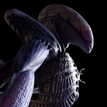 Alien Creature - HR Giger Inspiration. 3D project by Rubén Roldán Crespo - 01.15.2019