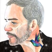 Mi Proyecto del curso: Retrato ilustrado en acuarela. Een project van  Beeldende kunst,  Creativiteit,  Artistieke tekening, Traditionele illustratie y Aquarelschilderen van Karina Marlene Camargo Gomar - 03.01.2019