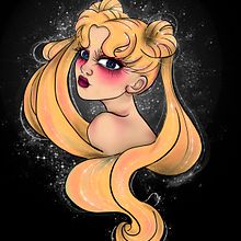 saylormoon. Traditional illustration project by Javiera Sepulveda Martinez - 01.16.2019
