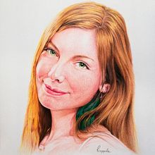 Retrato Realista Varinnia Frank. Projekt z dziedziny R, sunek realist i czn użytkownika Felipe Fuenzalida Arévalo - 16.01.2019
