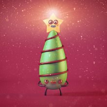 ¡Merry Christmas!. 3D, Character Design, 3D Character Design, and 3D Modeling project by David Sanz Soblechero - 12.23.2018