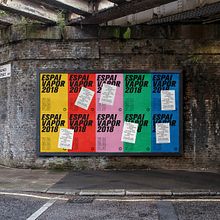 Espai Vapor '18. Un progetto di Direzione artistica, Design, Design di poster , Design editoriale e Graphic design di Bakoom Studio - 29.06.2018