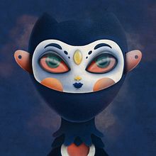 Mi proyecto Masc_1. Ilustração digital projeto de Abián Martín Torres - 17.01.2019