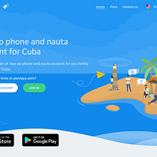 Redesign web of ponlaya. Product Design project by Tahimi Leon Bravo - 01.02.2018