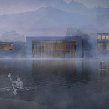 Canoeing Centre. Un projet de 3D , et Architecture de Ana S Iza - 18.11.2018