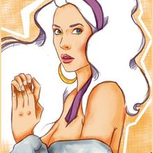 Esmeralda. Drawing, and Traditional illustration project by Laura Orcera Perez - 01.18.2019