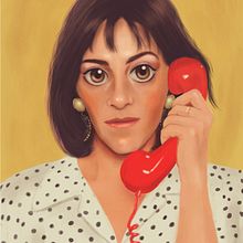 Mujeres al borde de un ataque de nervios - Almodóvar. Un proyecto de Ilustración tradicional de Antonio Ufarte - 19.01.2019