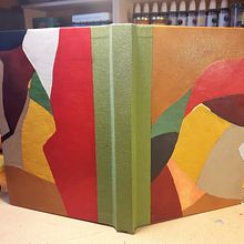 Mi Proyecto del curso: Encuadernación artesanal sin costuras. Bookbinding project by anagutipedrol - 01.20.2019