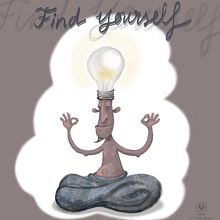 Let's think!. Ilustração digital projeto de Violeta Quiñones - 20.01.2019