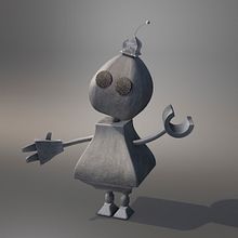 Robot. Un proyecto de 3D y Modelado 3D de Alex Palomino - 20.01.2019