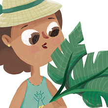 Chicas con Plantas // Plant Ladies. Concept Art, Traditional illustration, and Digital Illustration project by Ana Callegari - 06.10.2018