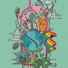 Vodka Absolut Creative Competition. Un progetto di Illustrazione digitale di Oihane Ortega - 31.01.2019
