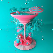 Mon projet de cours : Organisation et développement d'un projet 3D avec Cinema 4D. Un projet de 3D , et Modélisation 3D de Angelo Lucero - 21.01.2019