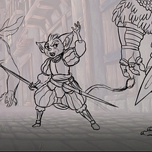 Rough test . Animation, 2D Animation, Character Animation, Fine Arts, Sketching, Film, Film, Video, TV, Comic, Concept Art, Drawing, Art Direction, and Character Design project by Gaspar Satorres Gil - 01.22.2019